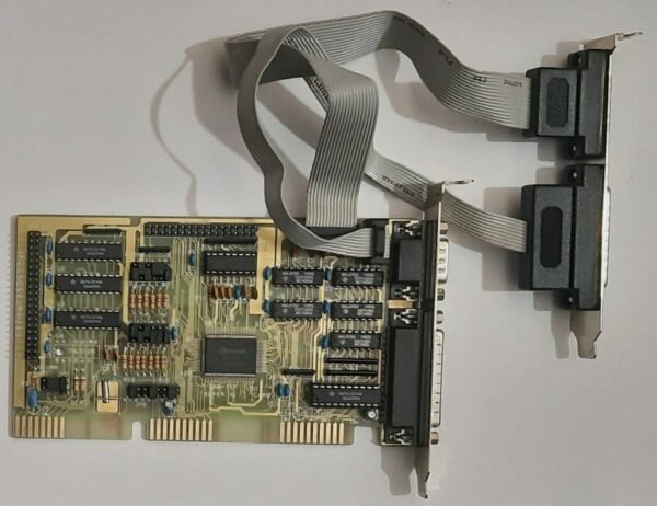 Winbond AB-757 ISA Multi-I/O IDE Floppy Controller (retro, 1991)