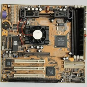 PCChips M726MRT Sockel 370 Slot 1 Mainboard + Intel Celeron 500MHz + 128MB