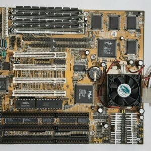 Chaintech 5VGM M101 Sockel 7 ISA retro Mainboard + Pentium 166MHz + 64MB RAM