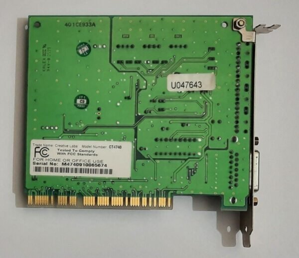 Creative AudioPCI 64V PCI Soundkarte (CT4740, ES1373, 1999) - Image 4
