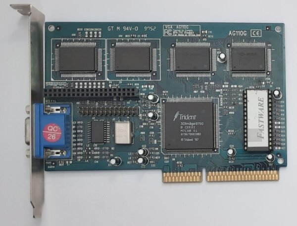 Protac AG110G AGP Grafikkarte (Fastware, Trident 3DImàge 9750, 4MB, 1997)