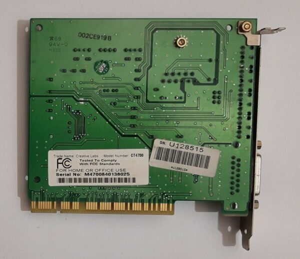 Creative Sound Blaster PCI 128 Soundkarte (CT4700, retro, 1998) - Image 4