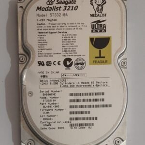 Seagate ST33210A IDE Festplatte (Medalist 3210, 3.2GB, 1999)
