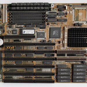 FIC 486-GVT-2 VLB ISA 80486 retro Mainboard + Intel 80486DX2 66MHz + 16MB RAM