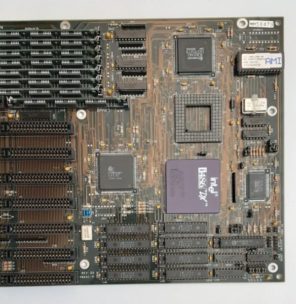 FIC 486SC-P 80486 ISA retro Mainboard + Intel 80486DX 33MHz + 8MB RAM - Image 3