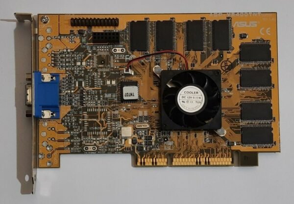 ASUS V3400TNT SDRAM AGP Grafikkarte (nvidia TNT, 16MB, 1998)
