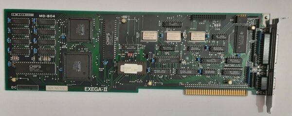 EIZO EXEGA-II 8-bit ISA EGA Grafikkarte (MB-B04, P82C434+P82C431, retro, 1987)