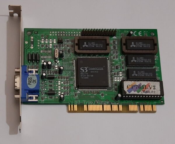 DataExpert CP765LV2 PCI Grafikkarte (S3 Trio64V2/DX, 86C775, 2MB, 1997) - Image 2