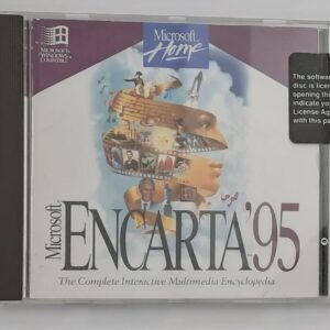 Microsoft Encarta '95 CD-ROM (Windows 3.x, retro, 1995)