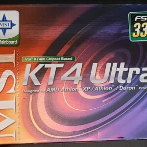 MSI KT4 Ultra Sockel A AGP ISA retro Mainboard OVP