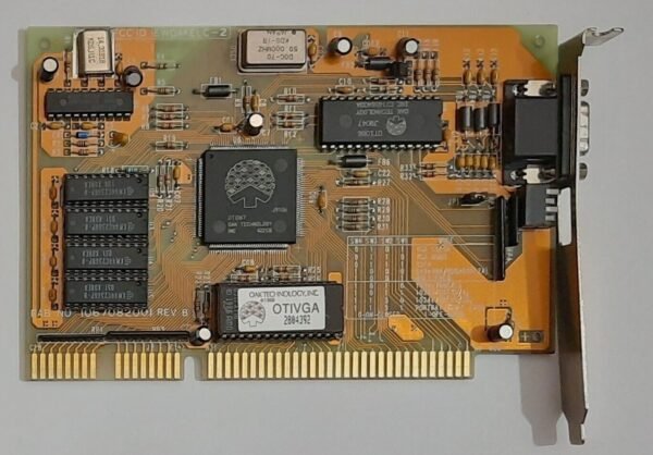 OAK OAKELC-2 ISA Grafikkarte (OTI067, 512KB, VGA, 1991)