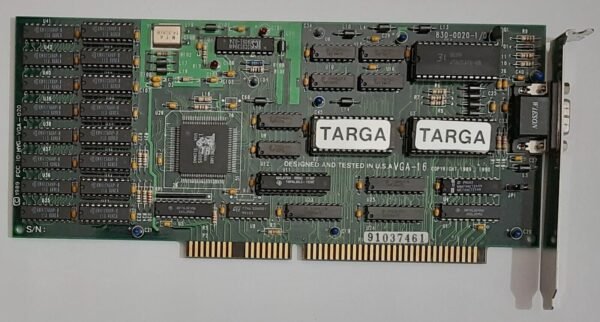 FIS VGA-16 ISA Grafikkarte (Tseng ET3000AX, 512KB, 1990)