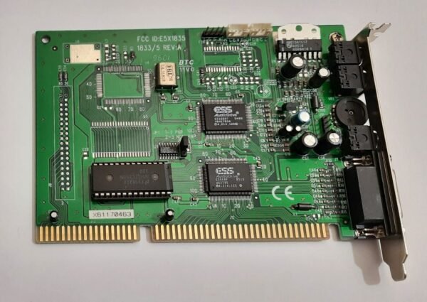 BTC 1835 ISA Soundkarte (ESS ES1688F, ES968F, retro, 1996) - Image 2