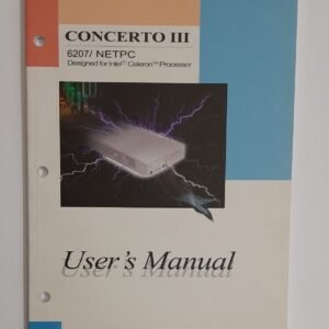 MSI MS-6207 / NETPC (Concerto III) User's Manual / Handbuch