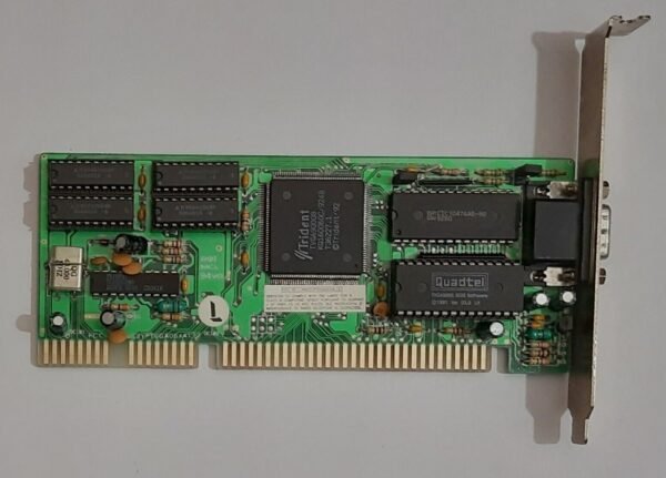 Trident 9016X2/4 LT2 REV. B ISA Grafikkarte (TVGA9000B, 512KB, 1992)
