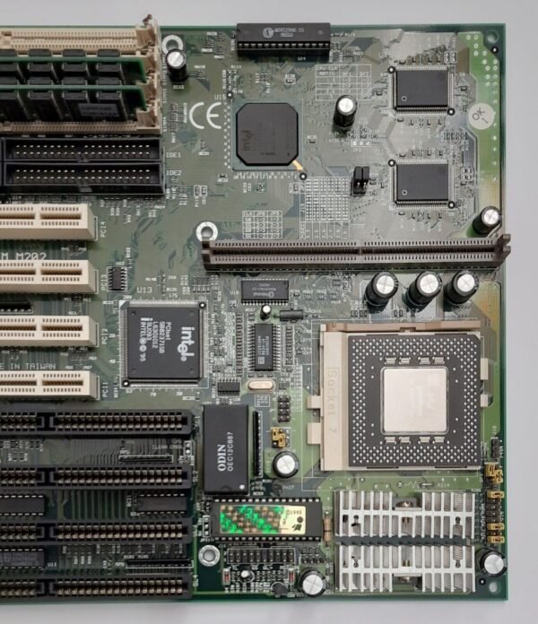 Chaintech 5IFM1 Sockel 7 ISA retro Mainboard + Pentium MMX 200MHz + 64MB RAM - Image 3