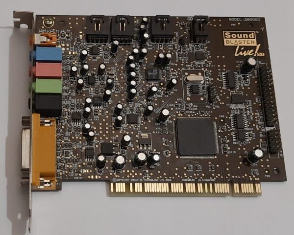 Creative Sound Blaster Live! 5.1 PCI Soundkarte (SB0060, EMU10K1, 2000) - Image 2