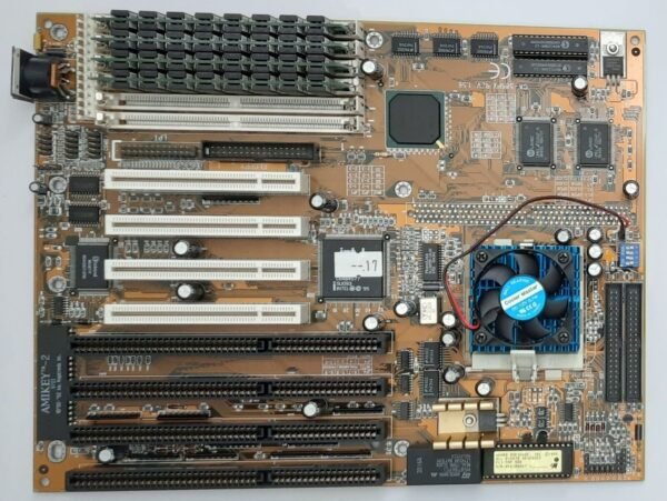 Gigabyte GA-586HX Sockel 7 ISA retro Mainboard + Pentium MMX 200MHz + 128MB RAM