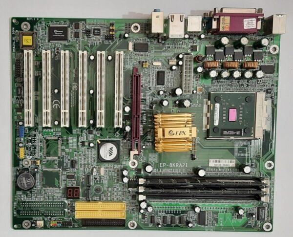 Epox 8KRA2I Sockel A AGP retro Mainboard + AMD Athlon XP 2800+ + 1GB DDR RAM