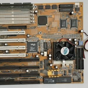 Gigabyte GA-586HX 1.55 Sockel 7 ISA Mainboard + Pentium MMX 166MHz + 128MB RAM