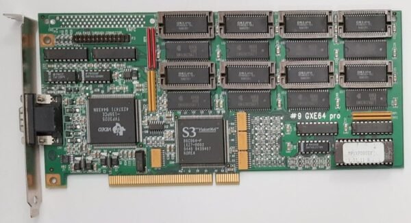 #9 Number Nine GXE64 pro PCI Grafikkarte (S3 Vision964, 86C964, 4MB, 1994)