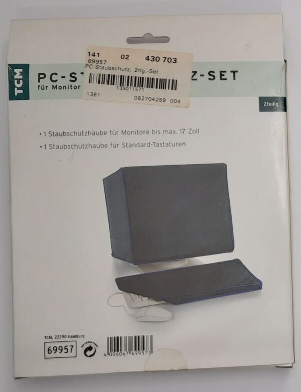 PC-Staubschutz-Set für Monitor und Tastatur (retro, NOS) - Image 4