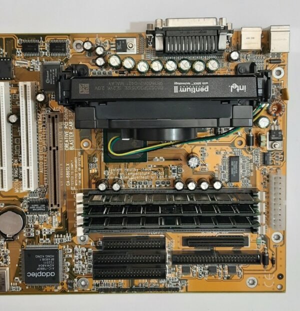 Gigabyte GA-686SLX Slot 1 AGP ISA SCSI Mainboard + Pentium II 300MHz + 96MB RAM - Image 3