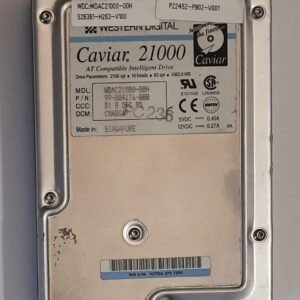 Western Digital Caviar 21000 IDE Festplatte (1083MB, 1GB, retro, 1995)