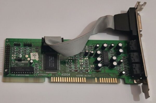 D&B ASOUND 3D-PNP ISA Soundkarte (Avance Logic ALS100+, AS004, 1997) - Image 2