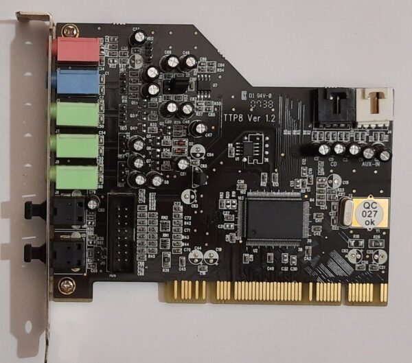 Terratec Aureon 5.1 Fun PCI Soundkarte (TTP8, CMI8738, 2007)