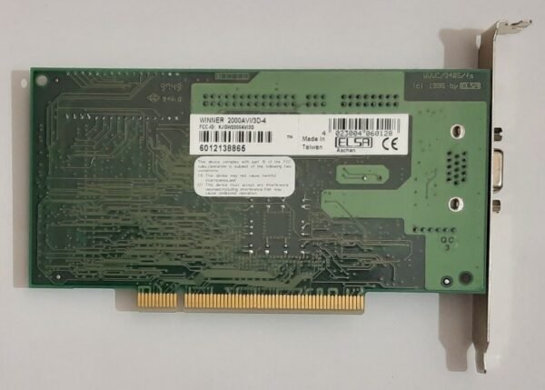 ELSA Winner 2000AVI/3D PCI Grafikkarte (S3 ViRGE/VX, 86C988, 4MB, 1997) - Image 4