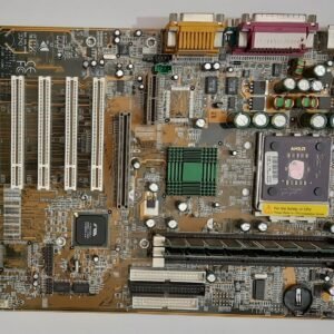 Biostar M7VKB Sockel A AGP ISA Mainboard + AMD Duron 1200MHz + 392MB SD-RAM