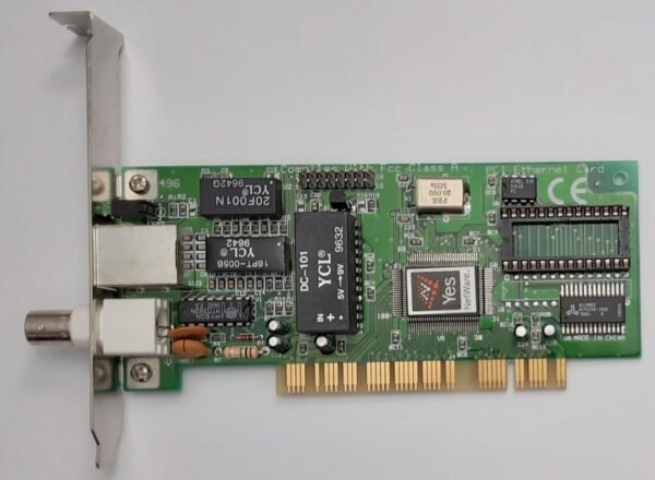 Longshine LCS-8034PTB PCI Netzwerkkarte (Realtek RTL8029, RJ45, retro, 1996)