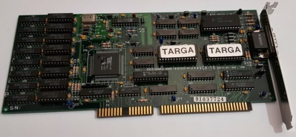 FIC VGA-16 ISA Grafikkarte (Tseng ET3000AX, 512KB, VGA, 1990) - Image 2