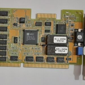 Peacock PVGA ISA Grafikkarte (WD90C31-LR, 1MB, retro, 1992)