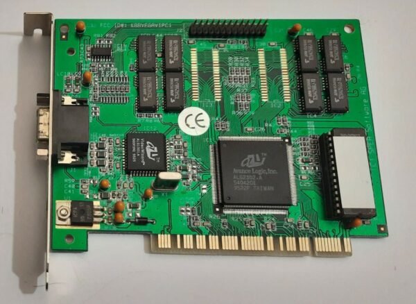 SPEA V7-VEGA Video PCI Grafikkarte (Avance Logic ALG 2302.A, 1MB, retro, 1995) - Image 2