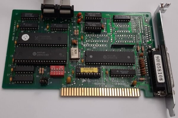 AUVA VIP SPG-II 8-bit ISA Multi-I/O Controller (LPT, COM, retro, 1990) - Image 2