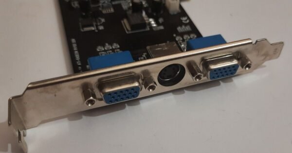 ATI Radeon VE AGP Grafikkarte (Dual VGA, RV100, 64MB, retro, 2003). - Image 3