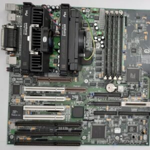 QDI Legend IV Dual Slot 1 ISA retro Mainboard + 2x Pentium II 300MHz + 384MB RAM