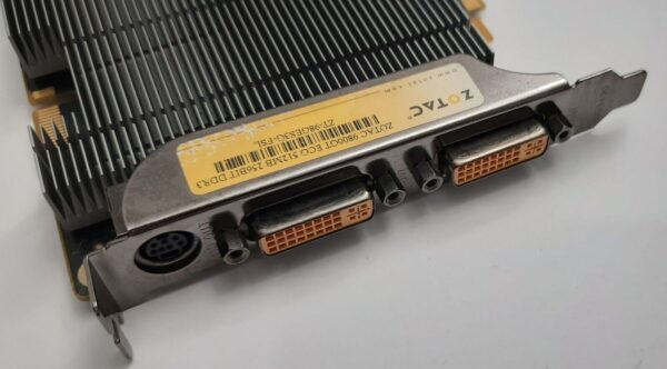 Zotac 9800GT ECO PCIe Grafikkarte (nvidia GeForce 9800 GT, 512MB, retro, 2009) - Image 3