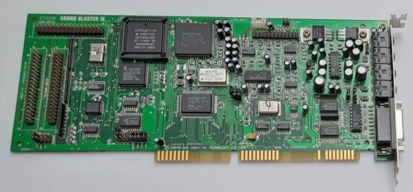 Creative Sound Blaster 16 ISA Soundkarte (CT2230, MCD, retro, 1994) - Image 2