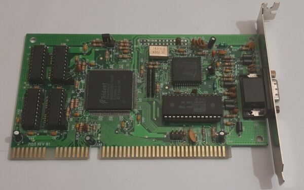 Trident 7133 Rev B1 ISA Grafikkarte (TVGA9000C, 512KB, 1993) - Image 2