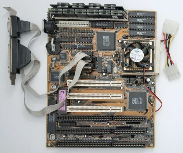 ZIDA 4DPS 2.11 ISA PCI retro 486 Mainboard + AMD Am5x86-P75 133MHz + 16MB RAM