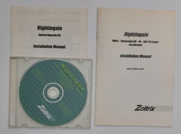 Zoltrix Nightingale SC-8738 PCI Soundkarte (CMI8738, 2000, retro, OVP) - Image 2