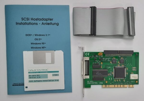 Dawicontrol DC-2974 PCI SCSI Controller (50-pol., AMD, retro, 1996, OVP) - Image 2