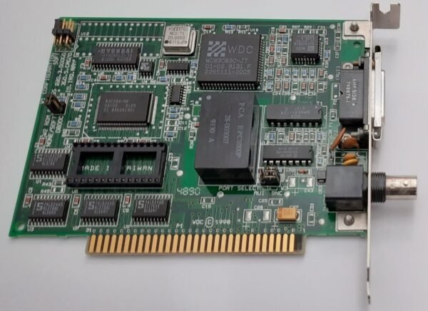 Western Digital WD8003EP 8-bit ISA Netzwerkkarte (BNC, Koax, retro, 1991) - Image 2