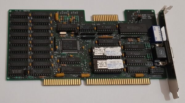 Genoa Super VGA 6400 ISA Grafikkarte (GVGA, L1A5367, GN007001-B, 512KB, 1990) - Image 2