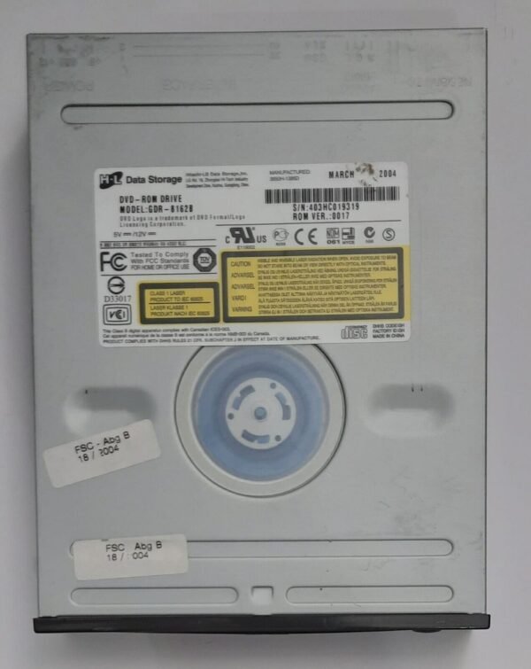 Philips DROM6216/34 IDE 16x DVD-Laufwerk (50x CD-ROM, schwarz, retro, 2005) - Image 2