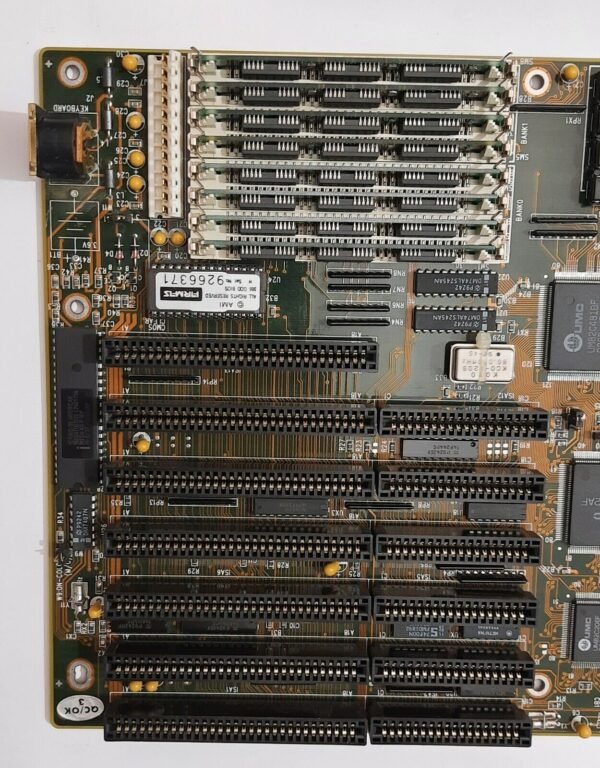 Micromedia 386-U ISA retro Mainboard + 80386DX 40MHz + 4C87DLC + 8MB RAM + 256K - Image 2