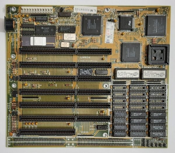 Leadman Electronics LM604 386 ISA retro Mainboard + 80386SX 16MHz + 512KB RAM